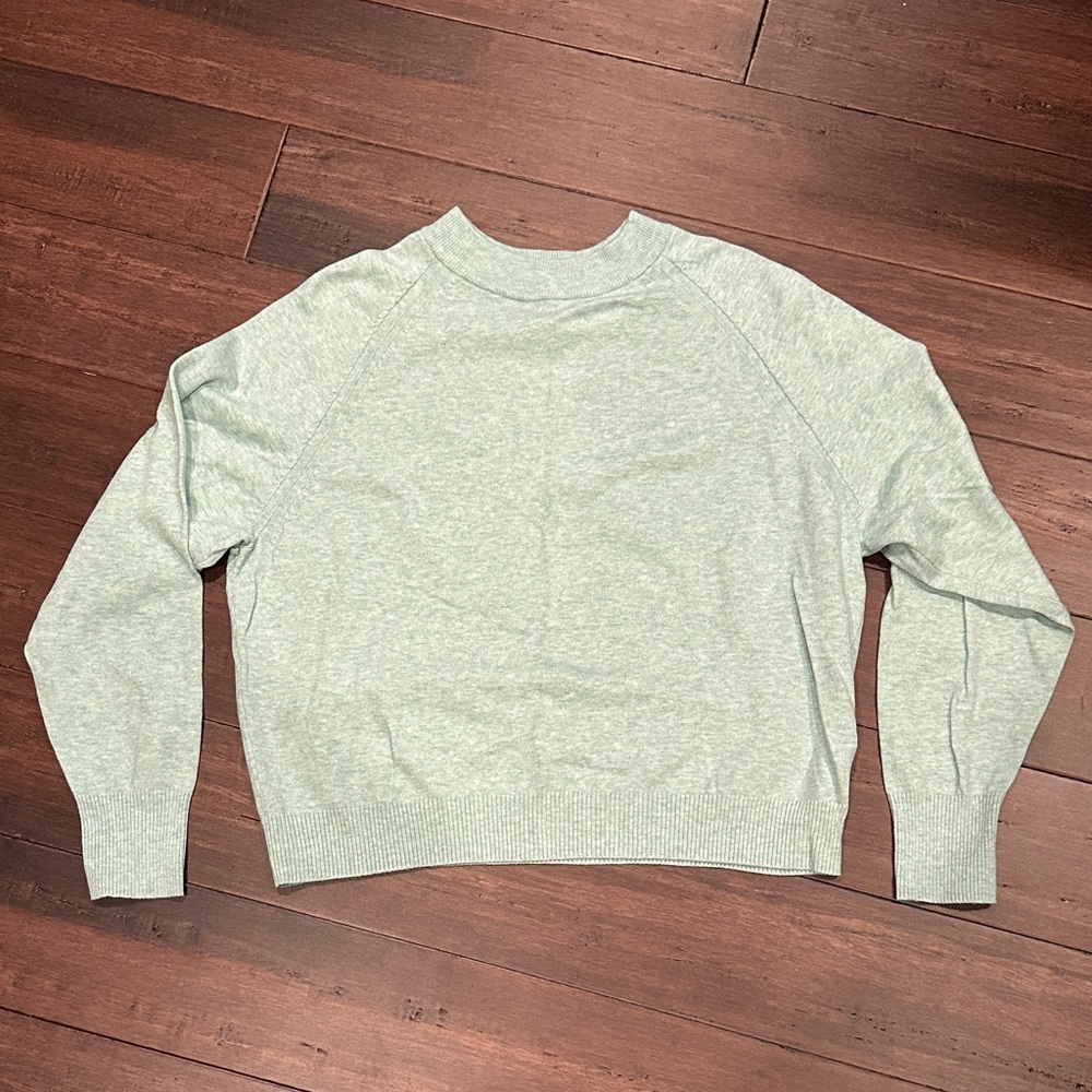 A New Day Seafoam green Crewneck Sweater